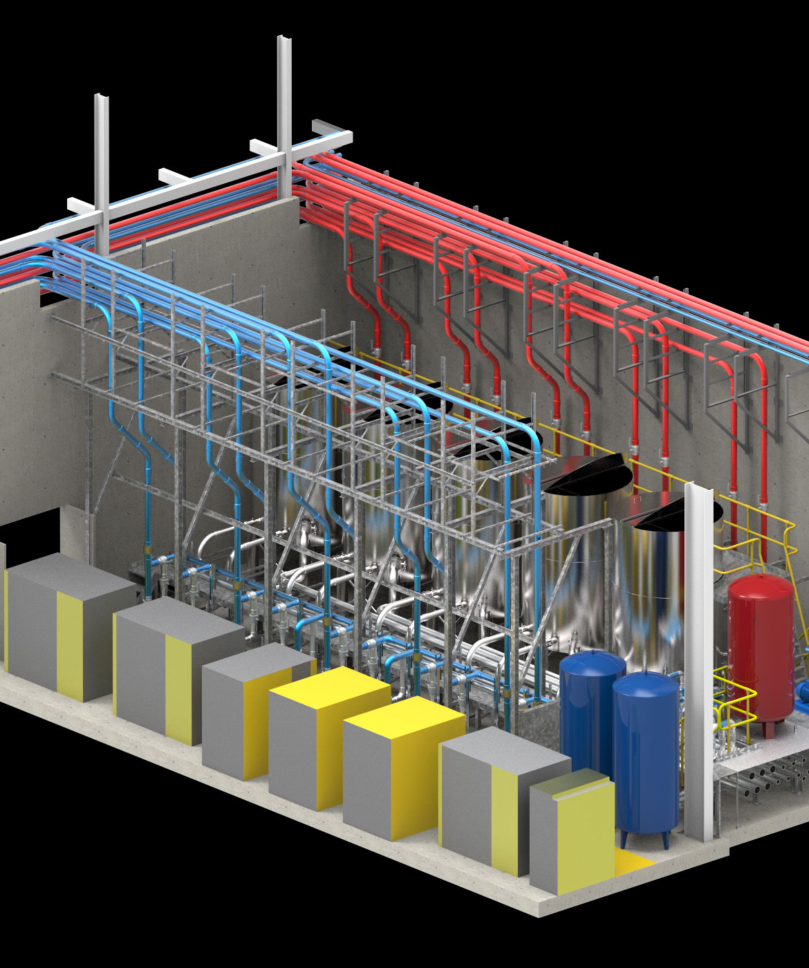 Pipework Layout & Support Structures